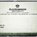 ODU Acceptance Letter